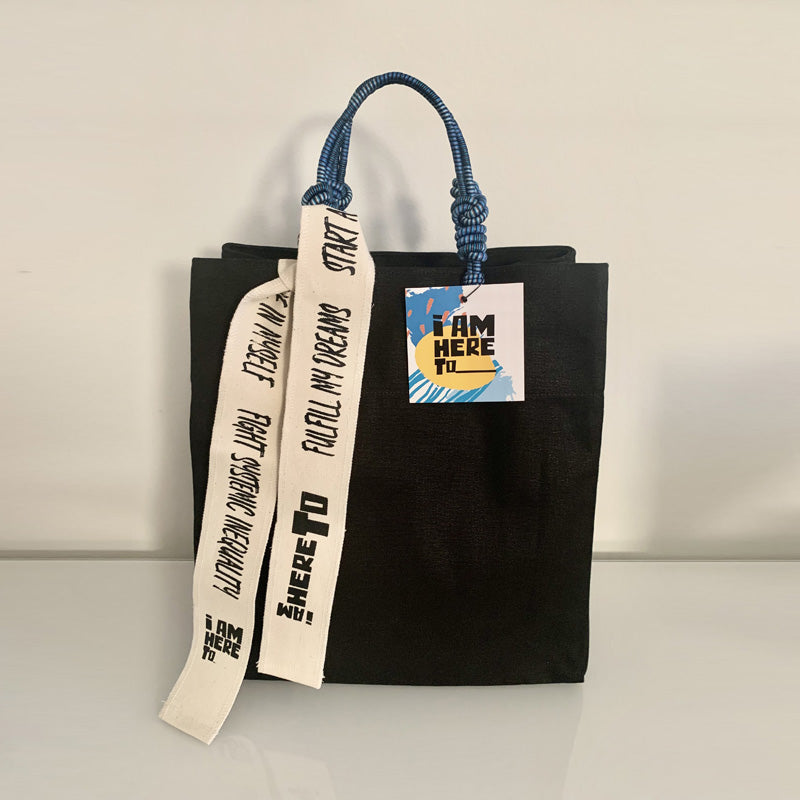 SEQUENCE x I AM HERE TO – Tote bag